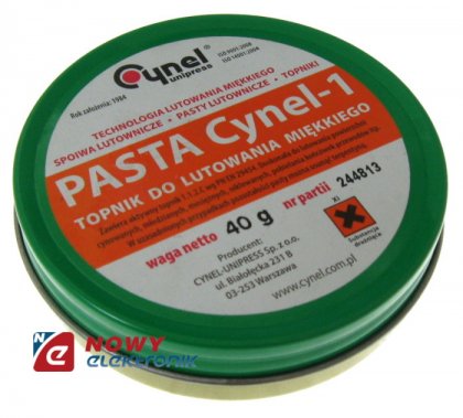 Pasta lutownicza 30g/35g CYNEL CYNEL - 1 - CHEMIA - Chemia inne