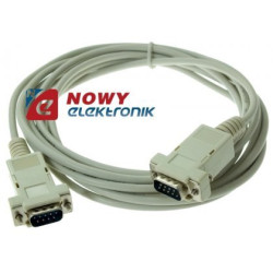 Kabel DB09M/DB09M 1.5m-1.8-Kable i Przyłącza RTV i PC