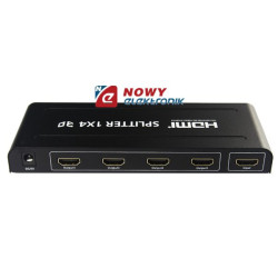 Rozgałęźnik HDMI 4X1 MRS 1.3b 3D spliter-RTV, SAT, DVB-T