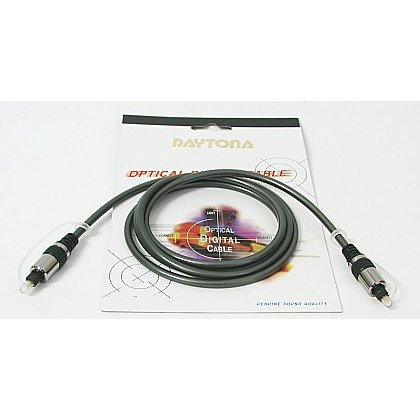 Kabel optyczny T-T 1,5m 6mm chromowany