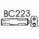 Koszyk baterii R6x2 BC223