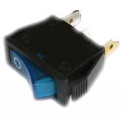 Przełącznik MK111 niebieski 12V podświetlany-Podzespoły Elektroniczne