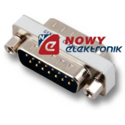 Przejście DSUB15M-DSUB15M mini dwurzędowe, łącznik-Komputery i Tablety