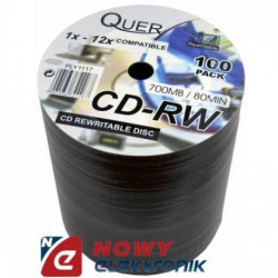 Płyta CD-RW QUER 700MB/80min SLIM-Komputery i Tablety