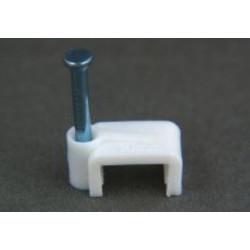 Uchwyt kabla płaski 10mm klip-Elektryka