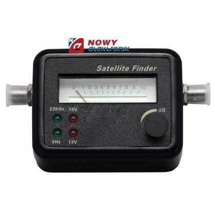 Miernik satelitarny wskaźnik LED 0-22kHz/13-18V SAT FINDER