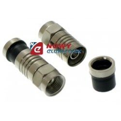 Wtyk F RG 59 kompresowany-Podzespoły Elektroniczne