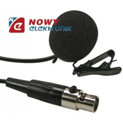 Mikrofon MICW45 z klipsem do MICW43(MICW41,MICW42)  miniXLR4p-Naglosnienie i Estrada