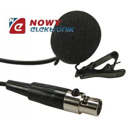 Mikrofon MICW45 z klipsem do MICW43(MICW41,MICW42)  miniXLR4p