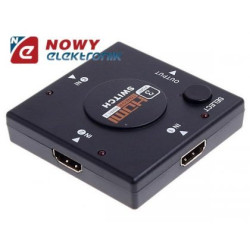 Przełącznik HDMI 1x3 FULL HD 3w1 Switch-RTV, SAT, DVB-T