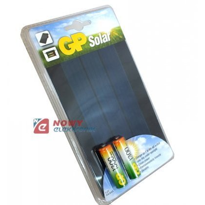 Ładowarka słoneczna GP SA006 + 2xR6 1300mAh Bateria Solarna