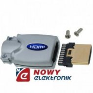 Wtyk HDMI chrome VITALCO