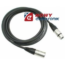 Kabel mikr.5m wtXLR3p gn.XLR3p canon