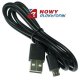 Kabel USB Wt.A-mikroUSB 1m do 1A Czarny      (micro)