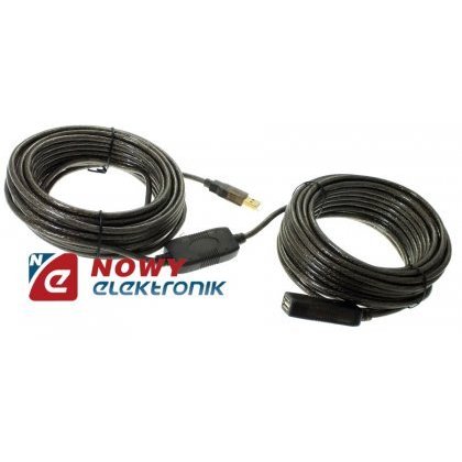 Kabel USB wt.A/gn.A 20m AKTYWNY ze wzmacniaczem USB2.0 Y-262 UNITEK