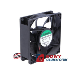 Wentylator 80x25 12V EE80251S1 S ślizg 1.7W 69.7m3h EE80251S1-A99-Wentylacja i Chłodzenia