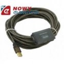 Kabel USB wt.A/4gn.A 10m--k88834 ze wzmacniaczem Unitek Y-261 z hubem 4p.