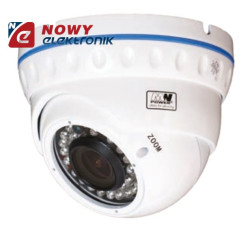 Kamera HD-UNIW. KU30-720P-2812W 1MPX 2,8-12mm IR30m Biała kopułka 4w1-Monitoring CCTV
