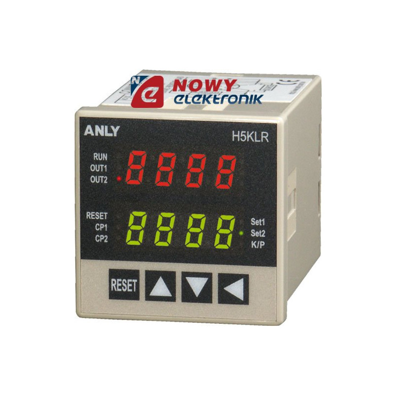 Licznik impulsów AH5KLR-1124V  | LED 12-48V AC/DC-Sterowniki i Czujniki Przemysłowe