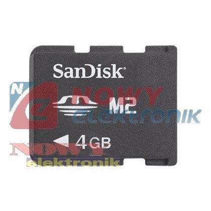 Karta pamięci micro MS M2 4GB  Memory Stick