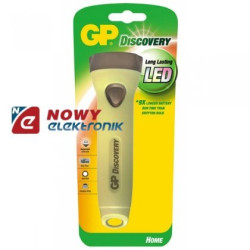 Latarka LED GP LHE108 DISCOVERY| 2*R6-Oświetlenie