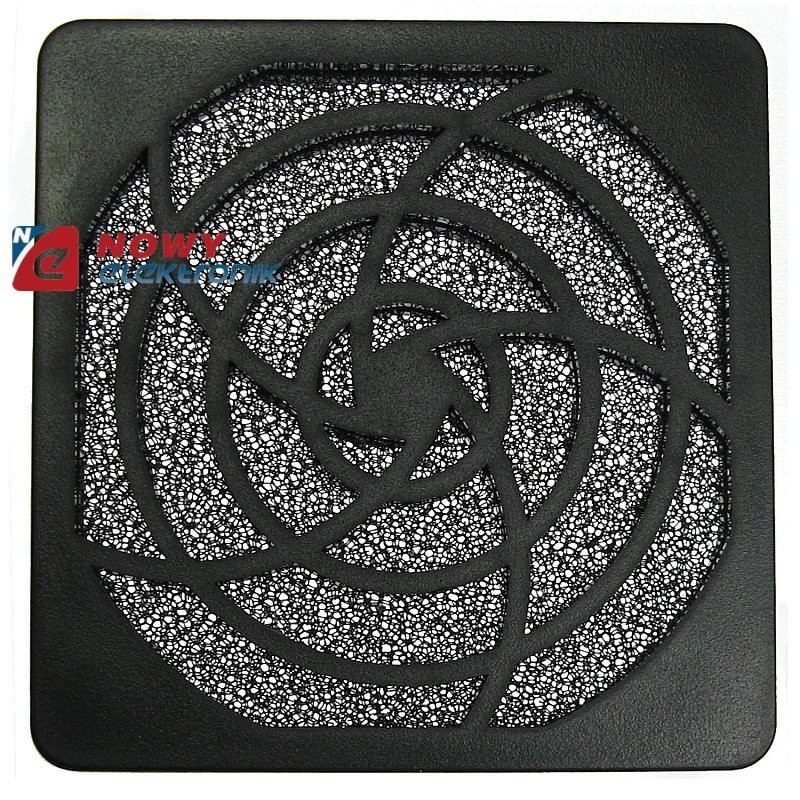 Osłona went. z filtr 30PPI  80mm LFT80FI30 do wentylatora-Wentylacja i Chłodzenia