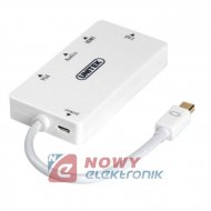 Przejście mini DisplayPort/HDMI/ DVI/VGA  Adapter UNITEK Y-6354