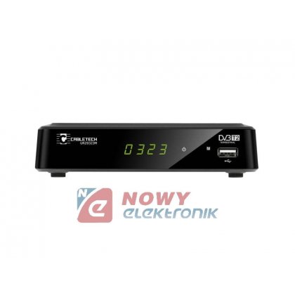 Tuner TV naz. URZ0323M DVB-T2 HD MPEG-4 CABLETECH DVB-T,USB,HDMI