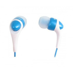 Słuchawki MAXELL COLOR CANALZ ni niebieskie-Naglosnienie i Estrada