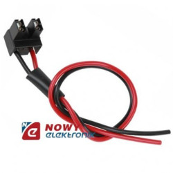 Złącze do reflektorów H7 kabel Gniazdo na kablu 1,5mm 30cm-Motoryzacja