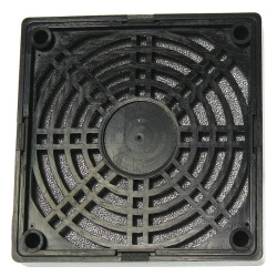 Osłona wentylatora 80x80mm plast z filterm NEPOWER-Wentylacja i Chłodzenia