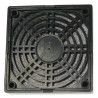 Osłona wentylatora 80x80mm plast z filterm NEPOWER-Wentylacja i Chłodzenia