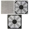 Osłona wentylatora 80x80mm plast z filterm NEPOWER-Wentylacja i Chłodzenia