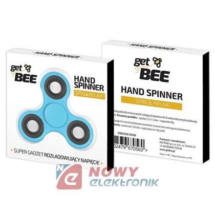 Spinner 3D GET BEE - FIDGET  4 łożyska kulkowe HAND SPINNER
