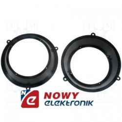 Ramka głośnikowa Fiat Panda kpl. drzwi przód 165mm dystans-CAR AUDIO-VIDEO
