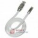Kabel USB-Type C  1m WESDAR High Quality  Czarno-Biały