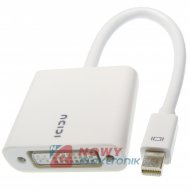 Przejście mini Display Port/gn. DVI (IC)  Adapter