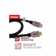 Kabel HDMI 1.5m v2.0 Ultra 26awg HDK60 Vitalco