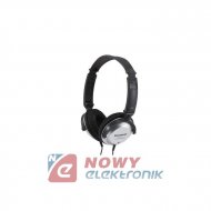 Słuchawki PANASONIC RP-HT227    nagłowne SREBRNE