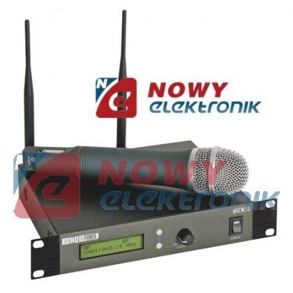 Mikrofon bezprzew. MICW-5012kan PLL 1 mik. do ręki UHF professional