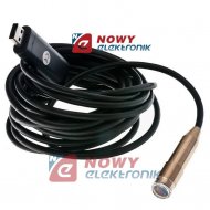 Kamera inspekcyjna USB 5m 4LED z przewodem 5m (ENDOSKOP) wodoszczelna