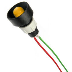 Kontrolka LED FI-10/12 żóła-Podzespoły Elektroniczne