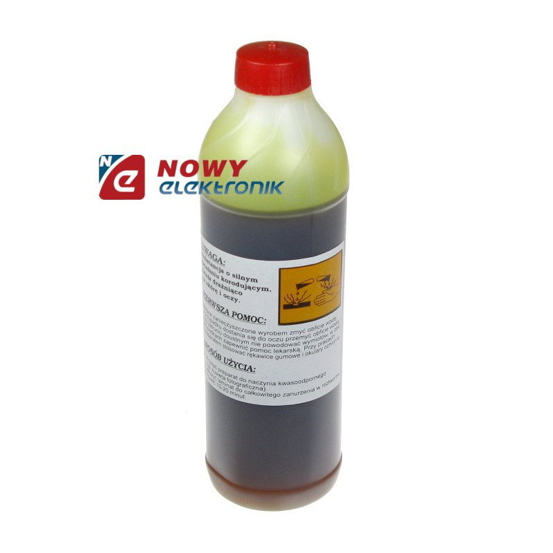 Chlorek żelaza roztw wodny 0,6kg wytrawiacz-Narzędzia Warsztatowe i Wyposażenie