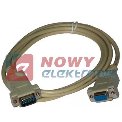 Kabel DB09M-DB09F 1.8m RS232