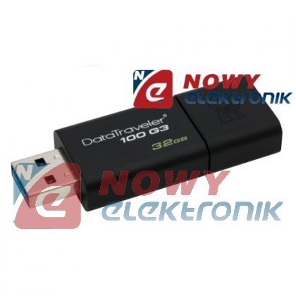 Pamięć PENDRIVE 32G G3 KINGSTON USB 3.0 DataTraveler 100