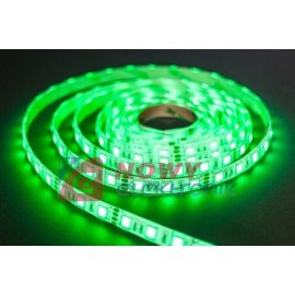 Taśma LED SMD5050 zielony (1m) (300LED/5m) bez silikonu 12V