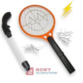 Zestaw na owady komary muchy  pająki mole odkurzacz +łapka elektryczna