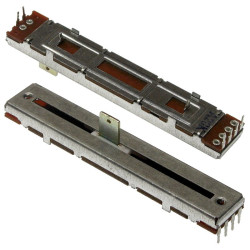 Potencjometr SV6091GNP 2x20KΩA suwakowy stereo-Podzespoły Elektroniczne