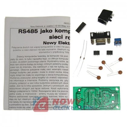 Zestaw 312-K RS485 jakokomputer owy  modem sieci rozlełej