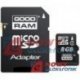Karta pamięci micro SDHC 8GB God CLASS 4 Goodram z adapt. SD